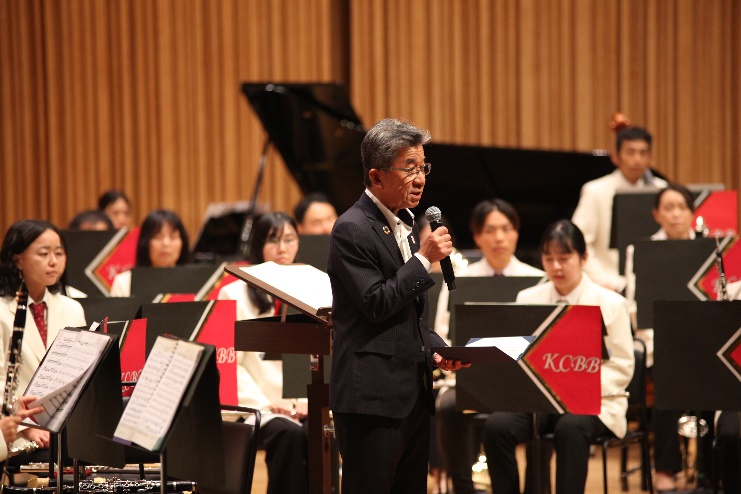 挨拶を行う伊木副市長の写真