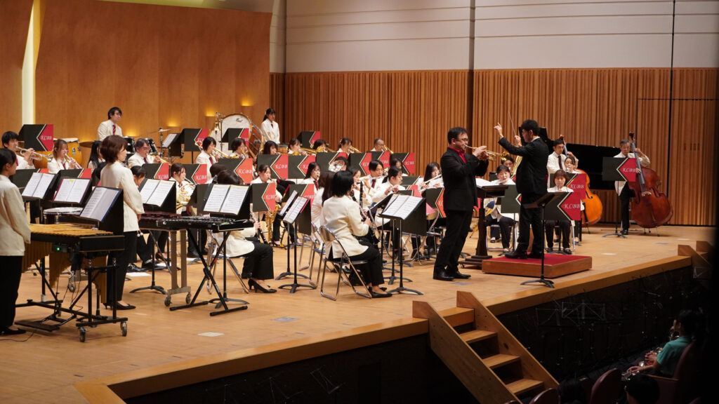 赤堀裕之史氏によるトランペット演奏の写真